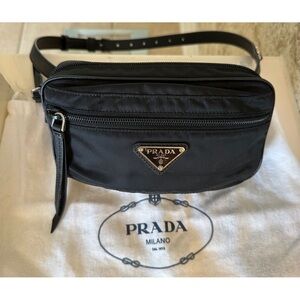 Prada belt bag tessuto